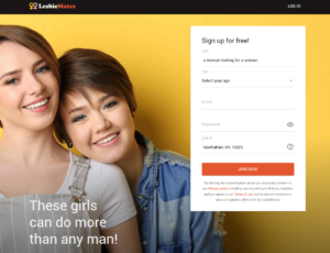 lesbimates sign up