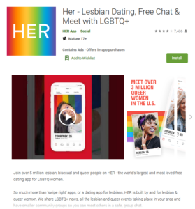 weareher rating by google play